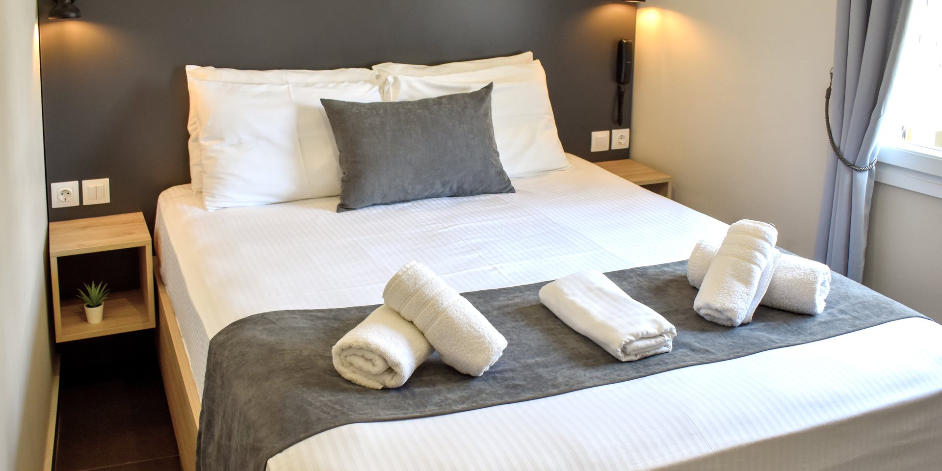 Double Room, 𝗡𝗼 𝗕𝗮𝗹𝗰𝗼𝗻𝘆, City View, Non-Smoking