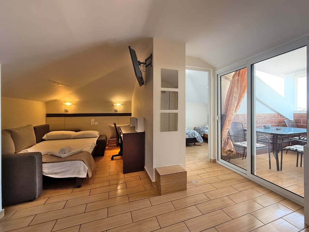 Charming Loft Living: Your Private Top-Floor Retreat at Arhontisa Studios