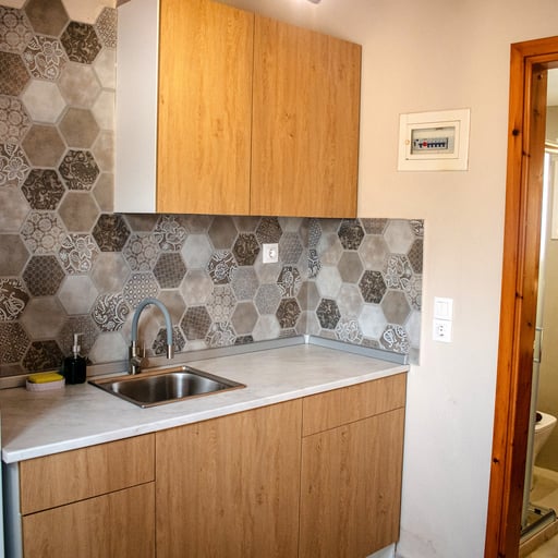 One Bedroom Sea View Apartment with kitchenette, Balcony, 3rd Floor photo 1