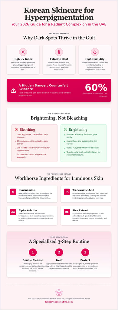 Korean skincare for hyperpigmentation uae