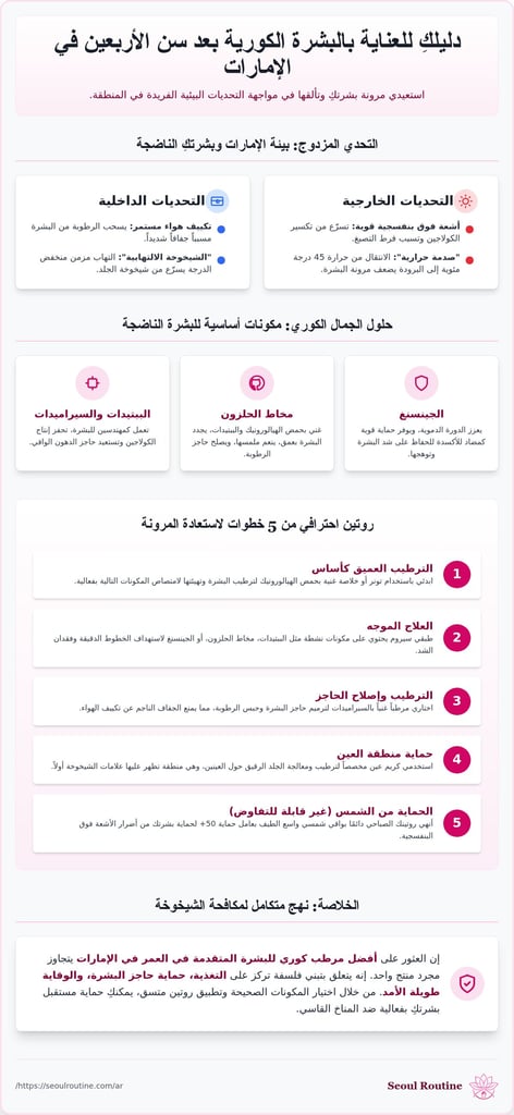 أفضل مرطب كوري للبشرة المتقدمة في العمر الإمارات