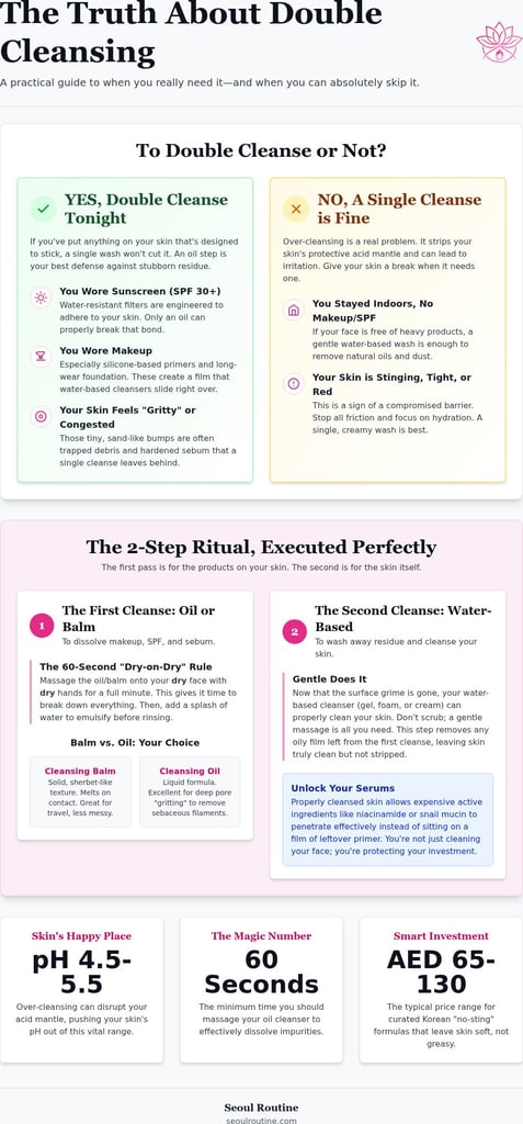 Is double cleansing necessary every day