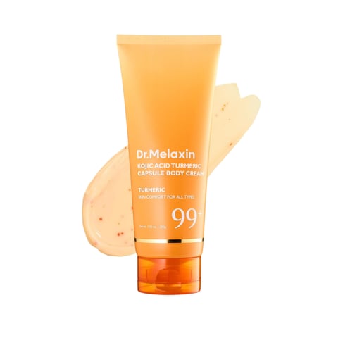 Kojic Acid Turmeric Capsule Body Cream - 200 g