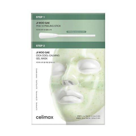 Ji Woo Gae Cica PHA Peel 2-Step Gel Mask