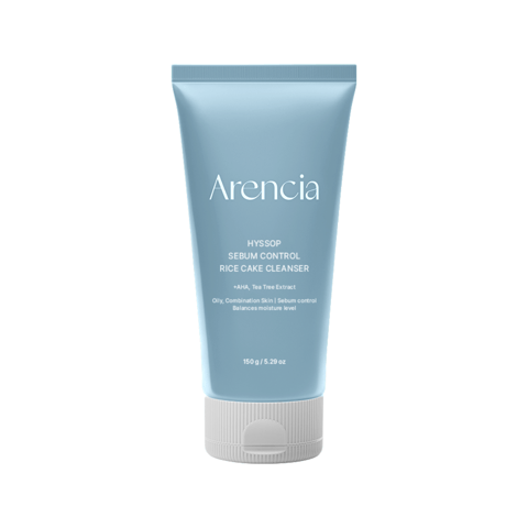 Hyssop Sebum Control Rice Cake Cleanser - 150g