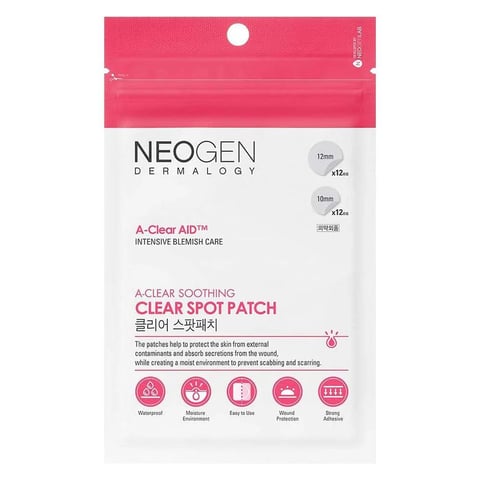 A-clear Aid Soothing Spot Patch (24 patches)