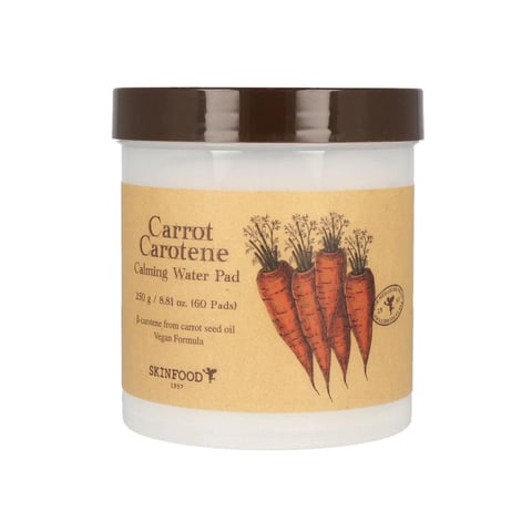 Carrot Carotene Calming Water Pad - 60 Pads