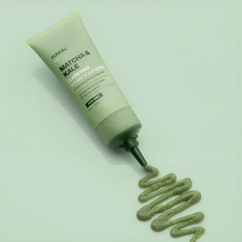 Matcha & Kale Clarifying Sea Salt Scalp Scrub Herb Mint - 200g