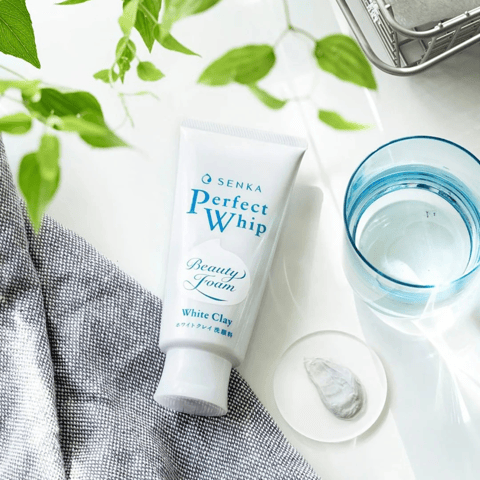 Senka Perfect Whip White Clay Beauty Face Foam - 120 g