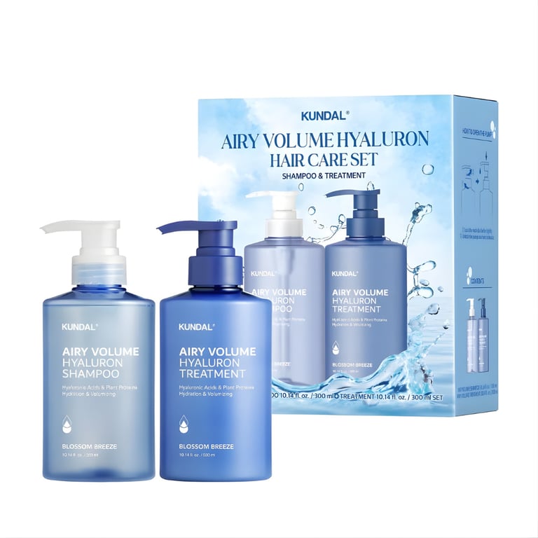 Airy Volume Hyaluron Edition (Shampoo 300ml + Treatment 300ml)