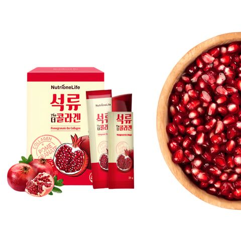NutrioneLife Pomegranate The Collagen - 14 Pcs