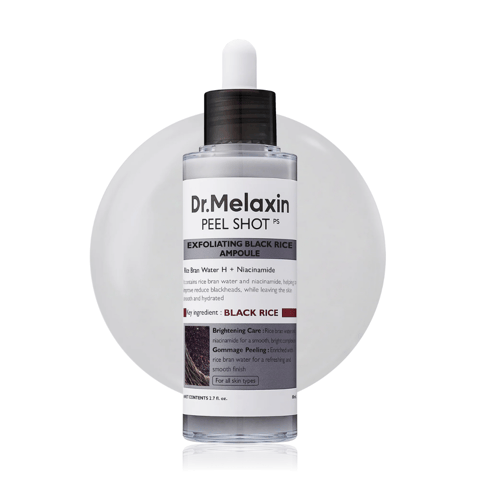 Peel Shot Exfoliant Black Rice Ampoule - 80 ml