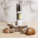 Cosrx Snail Peptide Eye Cream on vanity with eye care routine