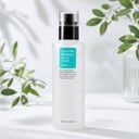 Cosrx Poreless Power Liquid on vanity with pore care routine