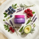 Eqqualberry Bakuchiol Capsule Cream - ingredients label back view
