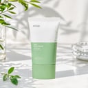 Anua Airy Sun Cream on vanity with sun protection routine
