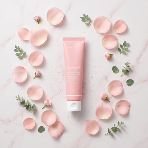 Medicube PDRN Pink Hyaluronic Moisturizing Cream 50ml - Korean brightening moisturizer