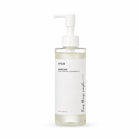 Anua Heartleaf Pore Control Cleansing Oil 200ml - Korean pore cleansing oil