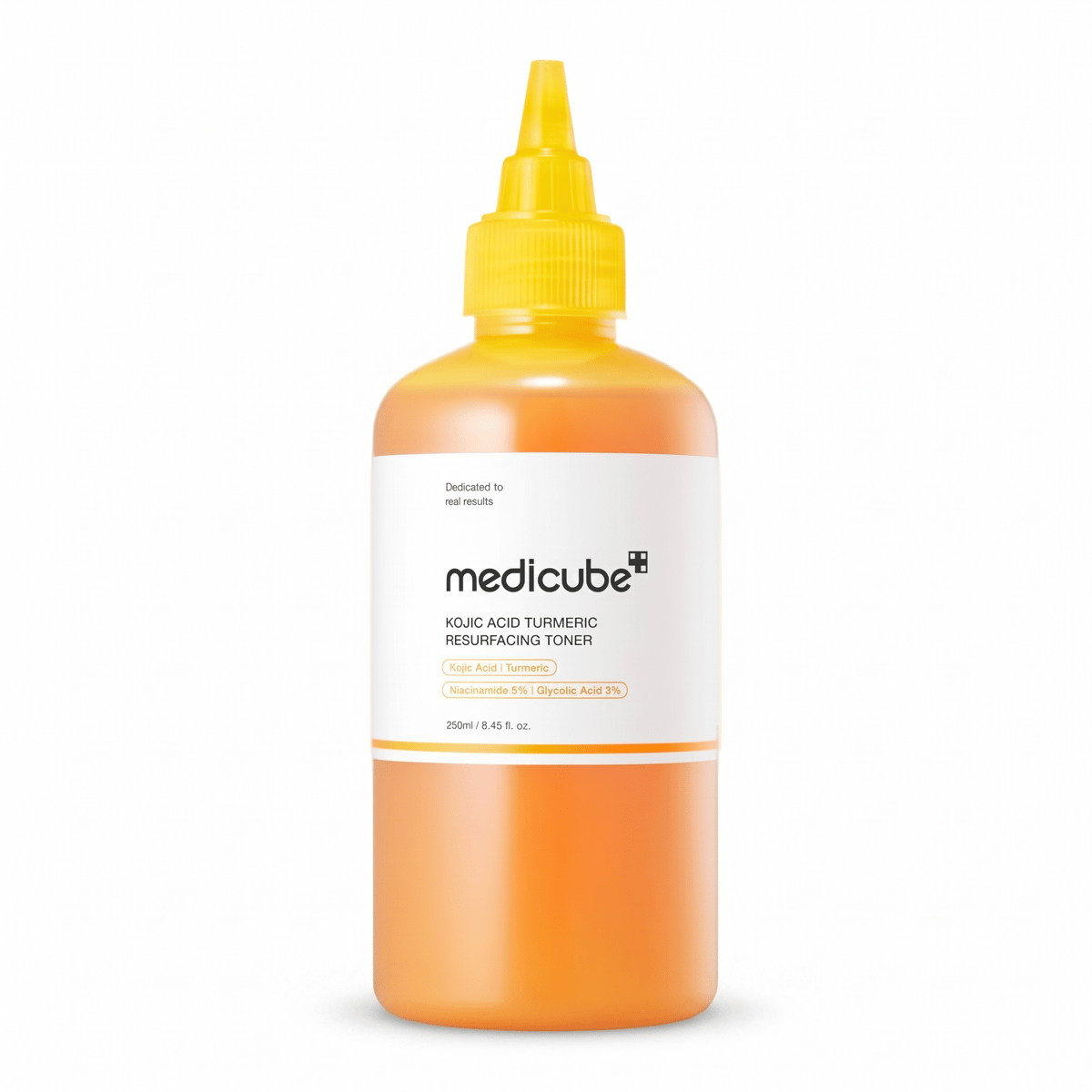 Medicube Kojic Acid Turmeric Resurfacing Toner 250ml - Korean brightening toner
