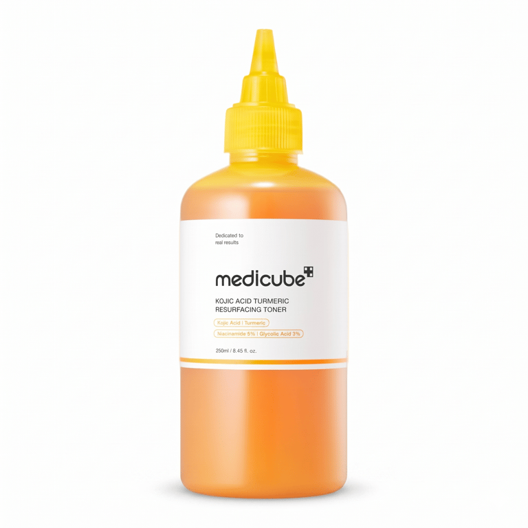 Medicube Kojic Acid Turmeric Resurfacing Toner 250ml - Korean brightening toner