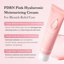pplying Medicube PDRN Pink Hyaluronic Cream on back of hand - lightweight texture