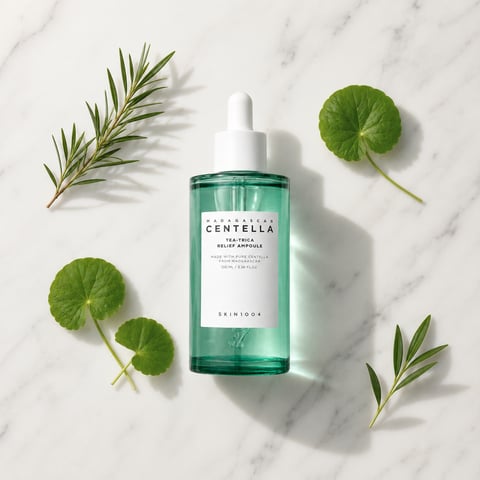 Skin1004 Centella Tea-Trica Relief Ampoule 100ml - Korean acne soothing ampoule