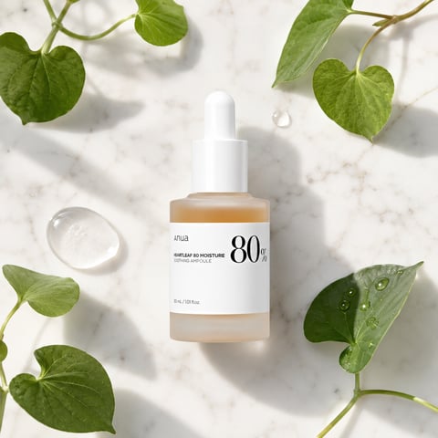Anua Heartleaf 80% Moisture Soothing Ampoule 30ml - Korean calming ampoule