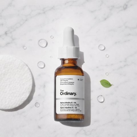 The Ordinary Alpha Arbutin 2% + HA Serum 30ml - dark spot brightening serum