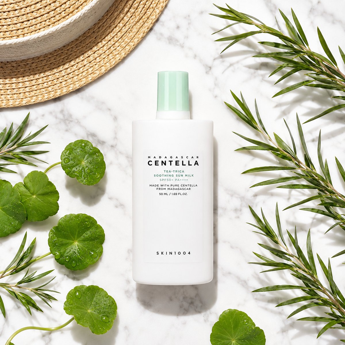 Madagascar Centella Tea-Trica Soothing Sun Milk SPF50+ PA+++
