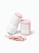 Skin1004 Poremizing Quick Clay Stick Mask on surface with clay powder