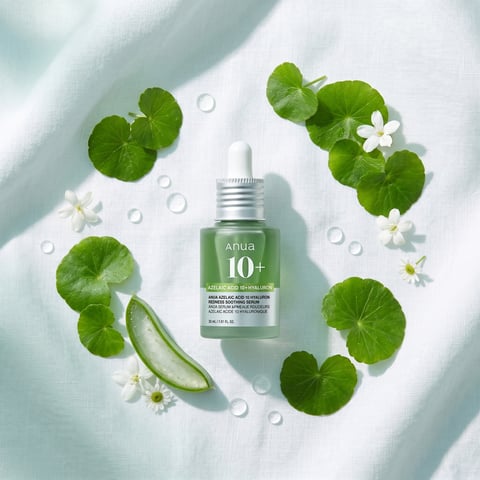 ANUA Azelaic Acid 10% Hyaluron Redness Soothing Serum 30ml - Korean redness care serum