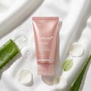 Medicube Collagen Night Mask with agave and white flowers
