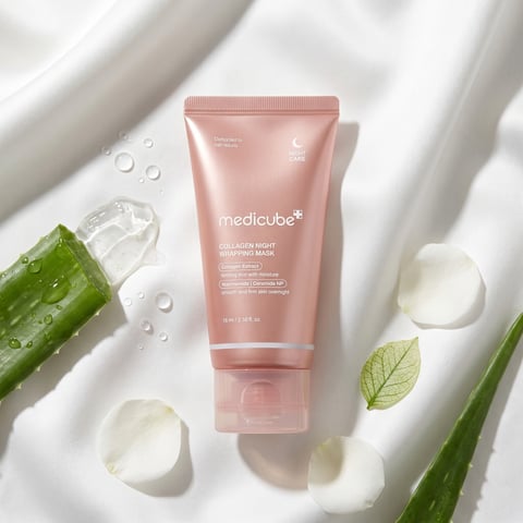 Medicube Collagen Overnight Wrapping Mask 75ml - Korean firming sleeping mask