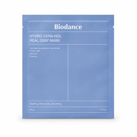 Biodance Hydro Cera-nol Real Deep Mask 34g - Korean ceramide barrier mask