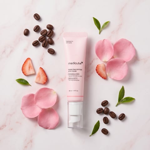 Medicube PDRN Pink Peptide Eye Cream 30ml - Korean anti-wrinkle eye cream