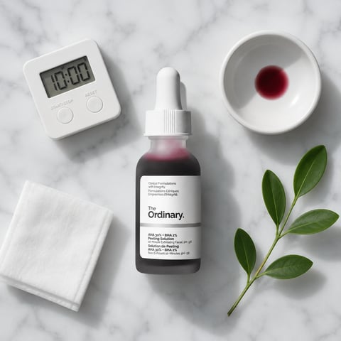 The Ordinary AHA 30% + BHA 2% Peeling Solution 30ml - at-home exfoliating peel