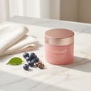 Medicube Collagen Jelly Cream on white marble vanity