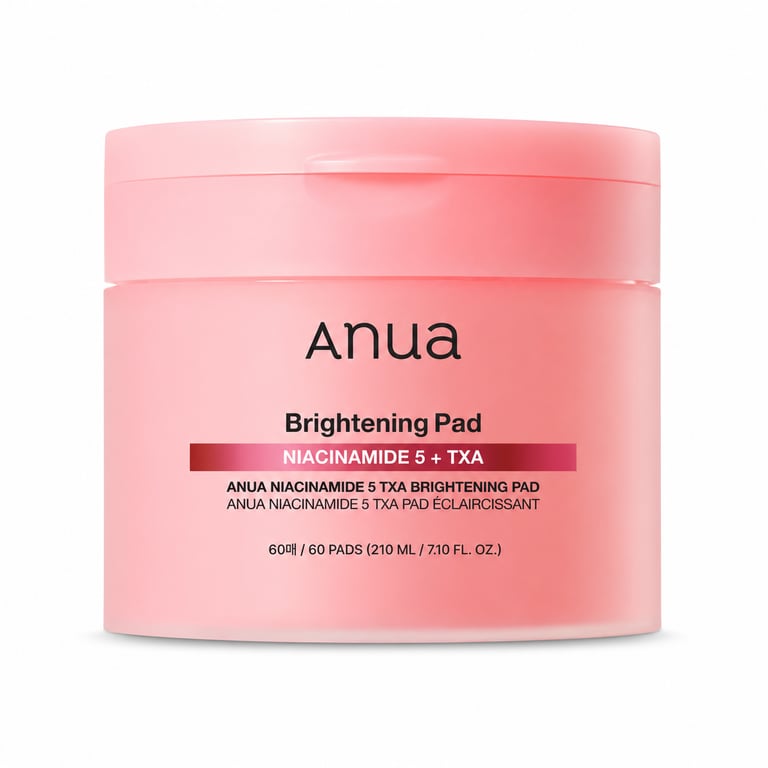 Anua Niacinamide 5% TXA Brightening Pad 60 pads - Korean brightening toner pads