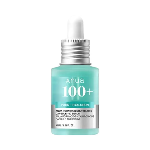 ANUA 100 PDRN + Hyaluronic Capsule 100 Serum - Korean dewy hydration serum