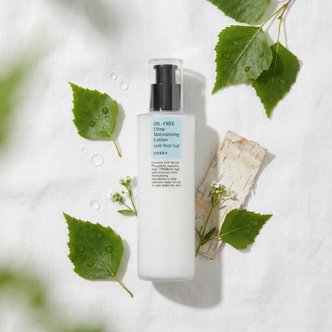 COSRX Oil-Free Ultra-Moisturizing Lotion with Birch Sap 100ml - Korean lightweight moisturizer
