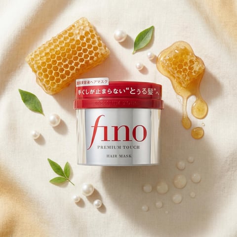Fino Premium Touch hair mask 230g - Japanese hair repair treatment with royal jelly UAE