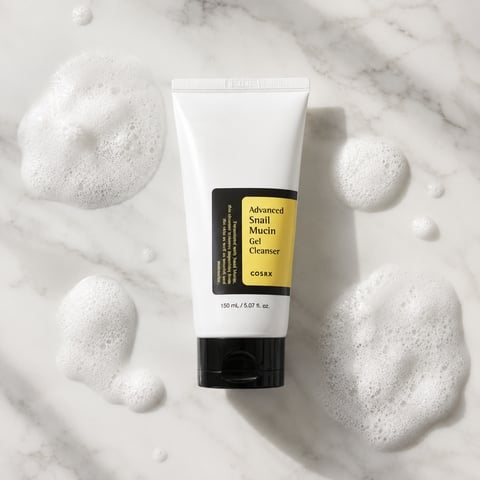 Cosrx Advanced Snail Mucin Gel Cleanser 150ml - Korean snail mucin cleanser