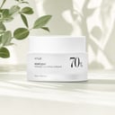Anua Heartleaf 70 Calming Cream on vanity with soothing routine