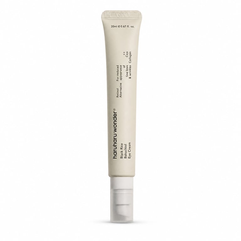 Haruharu Wonder Black Rice Bakuchiol Eye Cream 20ml - Korean plant retinol eye cream