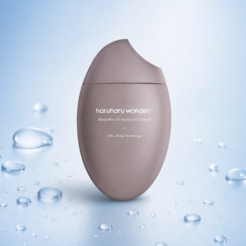 Haruharu Wonder Black Rice Hyaluronic Cream 50ml - Korean 10-HA moisturiser