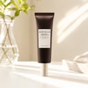 Skin1004 Probio-Cica Glow Sun Ampoule on vanity with morning glow routine