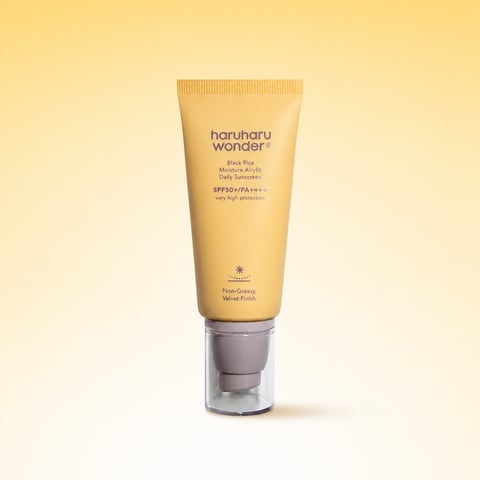 Haruharu Wonder Black Rice Airyfit Daily Sunscreen SPF50+ PA++++ 50ml