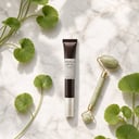 Skin1004 Probio-Cica Bakuchiol Eye Cream on surface with botanical elements
