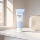Skin1004 Hyalu-Cica Sleeping Pack Mini travel-size on vanity