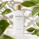 Skin1004 Centella Air-Fit Suncream Plus on vanity with morning routine